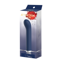 Vibromasseur Rechargeable Point G 7 Modes 16.6x2 cm Attraction Silver Edition