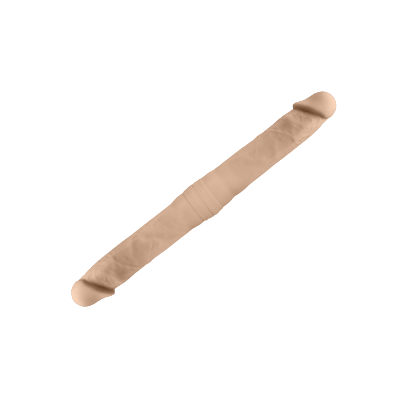 SILEXD Dildo Doble MODEL 1 S pouces (38,5x3,90cm) - Boîte