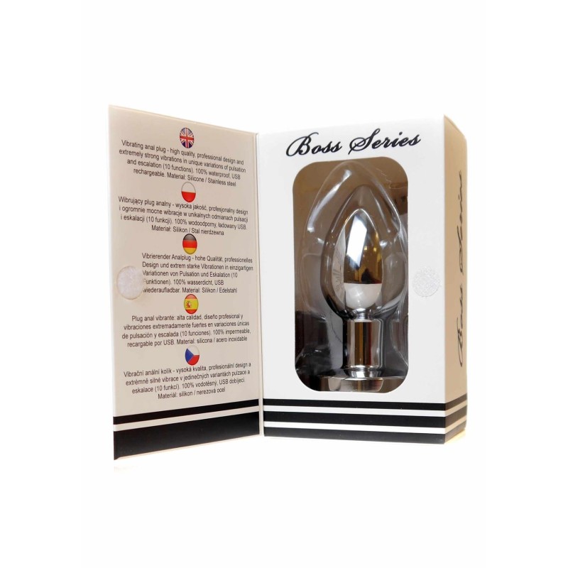 Plug Vibrator Télécommande Rechargeable 10 modes