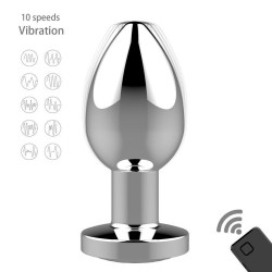 Plug Vibrator Télécommande Rechargeable 10 modes