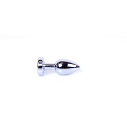 Plug Disco - Bijou anal avec lumière - 3 modes - Aluminium - Taille S