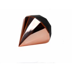 Massageador de diamante rose gold suctioner recarregável 7 modos carregamento magnético