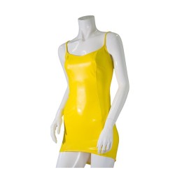 GP DATEX MINI VESTIDO AMARELO TAMANHO S
