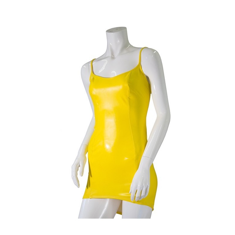 GP DATEX MINI ROBE JAUNE Taille M