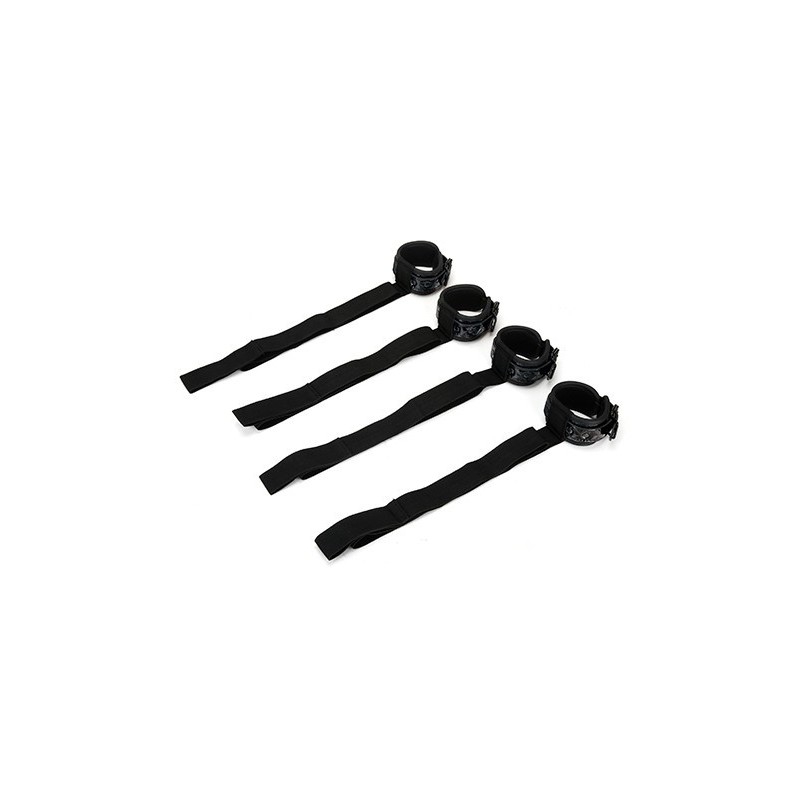 Kit de amarração de cama com 4 algemas whipsmart