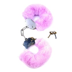Esposas Lila de Peluche