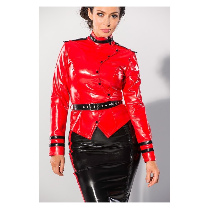 GP DATEX Jaqueta Sargento Vermelho / Preto Tamanho L