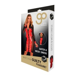 GP Robe Datex Rouge et Rouge Noir Taille S