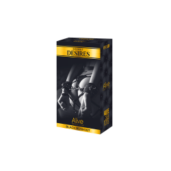 Desejos Secretos - BDSM 8 Piece Kit Preto