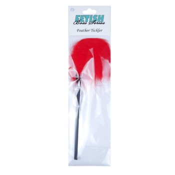 Red pen with rod 2