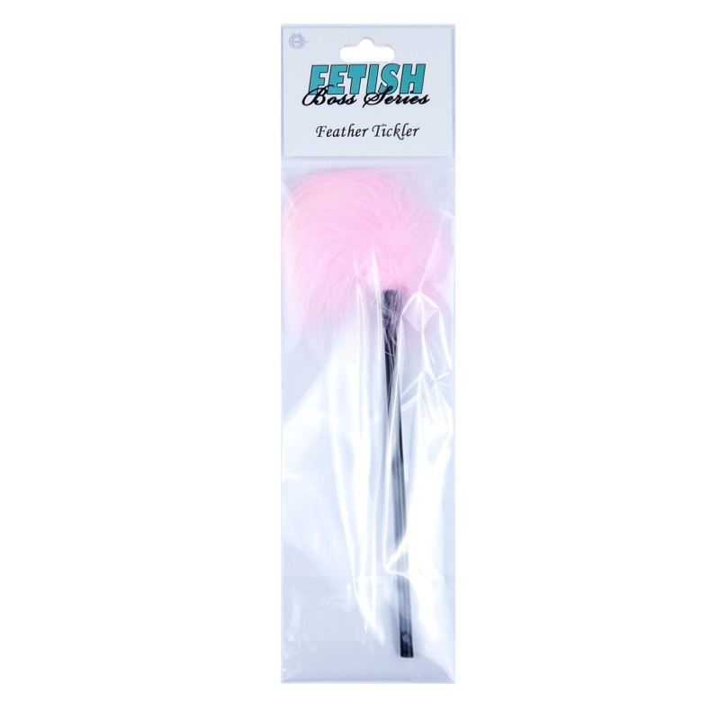 Stylo rose avec tige