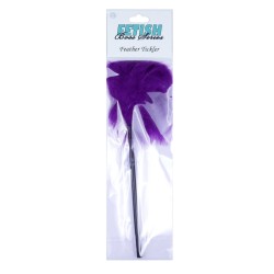 Purple pen with rod