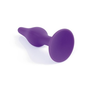 Slim Anal Plug Silicona M Lila 2