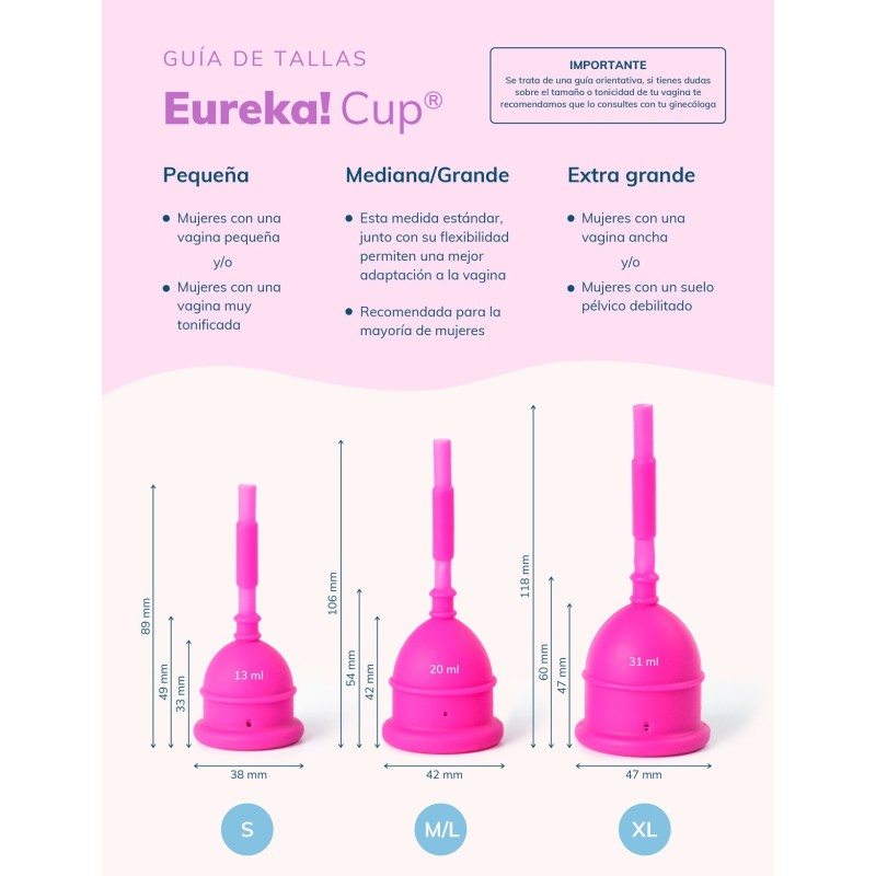 Eureka Cup M Emptiable Menstrual Cup