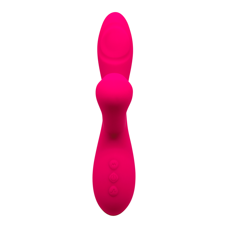Caribbean Shine Pink Aspiratore + Vibratore + Pulsante ricaricabile