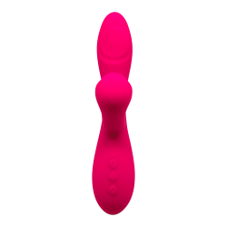 Caribbean Shine Rosa Succionr + Vibrator + Wiederaufladbare Taste