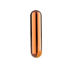 Power Bullet Bullet Rechargeable Vibrating Bullet 10 Modes Gold 7,5x2cm
