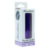 Power Bullet Bala Vibradora Recargable 10 modos Morada 7,5x2cm