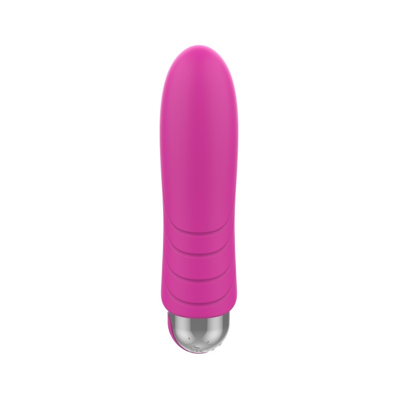 Exclusive Bullet Bullet Rechargeable Vibrating Bullet 10 modes Silicone Pink 9x2,5cm