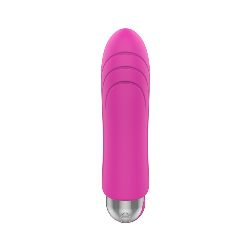 Exclusive Bullet Bullet Rechargeable Vibrating Bullet 10 modes Silicone Pink 9x2,5cm