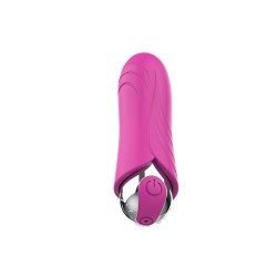 Exclusive Bullet Bala Vibradora Recargable 10 modos Silicona Rosa 9x2,5cm