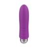 Exclusive Bullet Bullet Rechargeable Vibrating Bullet 10 Modes Purple Silicone 9x2,5cm
