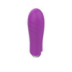 Exclusive Bullet Bullet Rechargeable Vibrating Bullet 10 Modes Purple Silicone 9x2,5cm