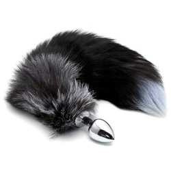 Plug Fox Tail M plugue 8x3,5cm e 37cm cauda