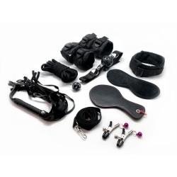 Fury Kit BDSM 10 Peças Preto
