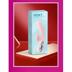 Vicky Vibrador Doble Recargable 36 modos