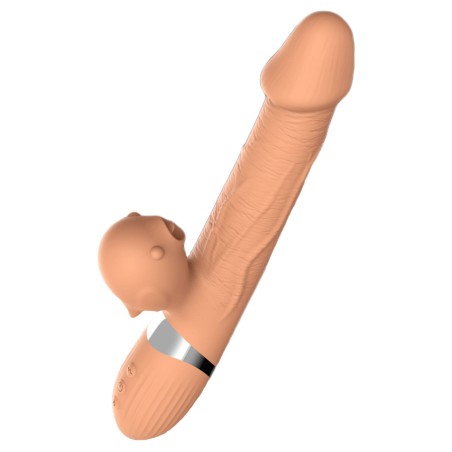 Basia Double Up&Down Vibrador + Língua Recarregável 45 modos