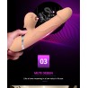 Basia Double Up&Down Vibrador + Língua Recarregável 45 modos