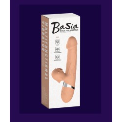 Basia Double Up&Down Vibrador + Língua Recarregável 45 modos
