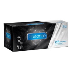 Pack 144ud Preservativos Negros - Black Velvet