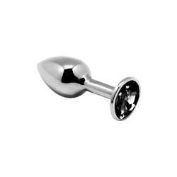 Anal Schmuck Metall - Schwarz S 7x2,8cm