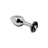 Anal Jewelry Metal - Black S 7x2,8cm
