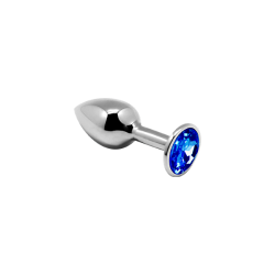 Anal Jewel Metal - Blu S 7x2,8cm