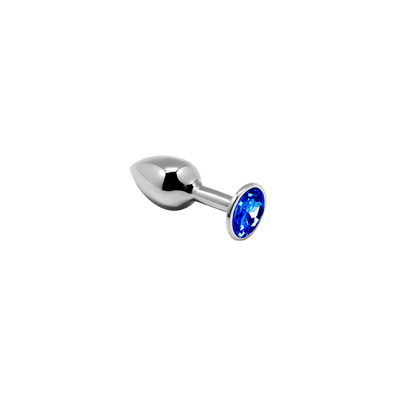 Anal Jewel Métal - Bleu S 7x2,8cm