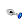 Anal Jewel Métal - Bleu S 7x2,8cm