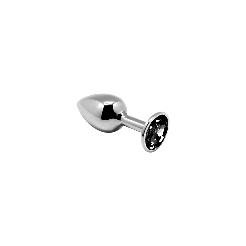 Anal Schmuck Metall - Schwarz M 8x3,4cm