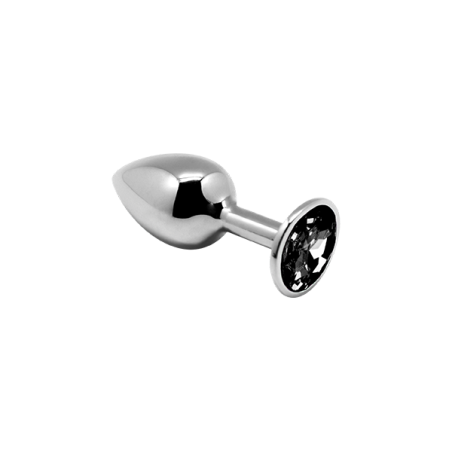 Joya Anal Metal - Negro M  8x3,4cm