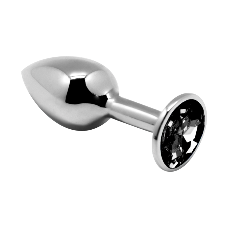 Joya Anal Metal - Negro L  9x4,1cm
