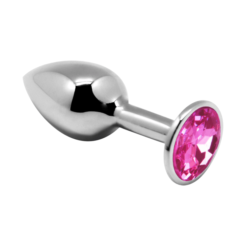 Joias De Metal Anal - Rosa L 9x4,1cm