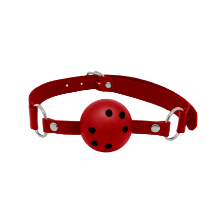 Discretion - Breathable Red Gag 4,5cm