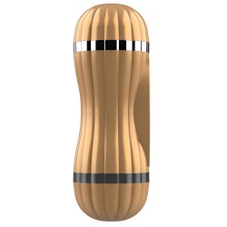 Vagin et bouche BEVIS rechargeable, avec 36 modes de vibration Cyberskin Masturbator