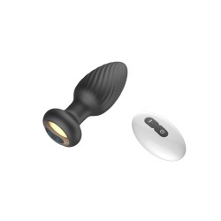 Plug Rotator and Vibrator Remote Control Rechargeable 49 modes