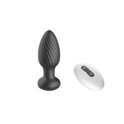Plug Rotator and Vibrator Remote Control Rechargeable 49 modes