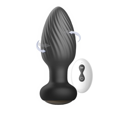 Plug Rotador y Vibrador Control Remoto Recargable 49 modos
