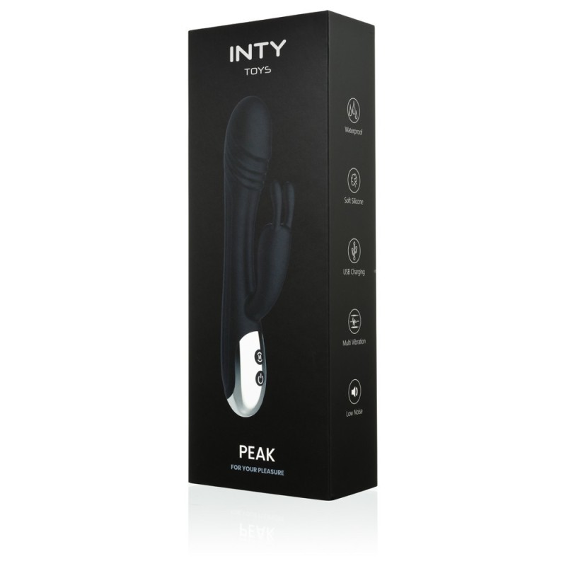 Peak Vibrador Doble Recargable 7 modos