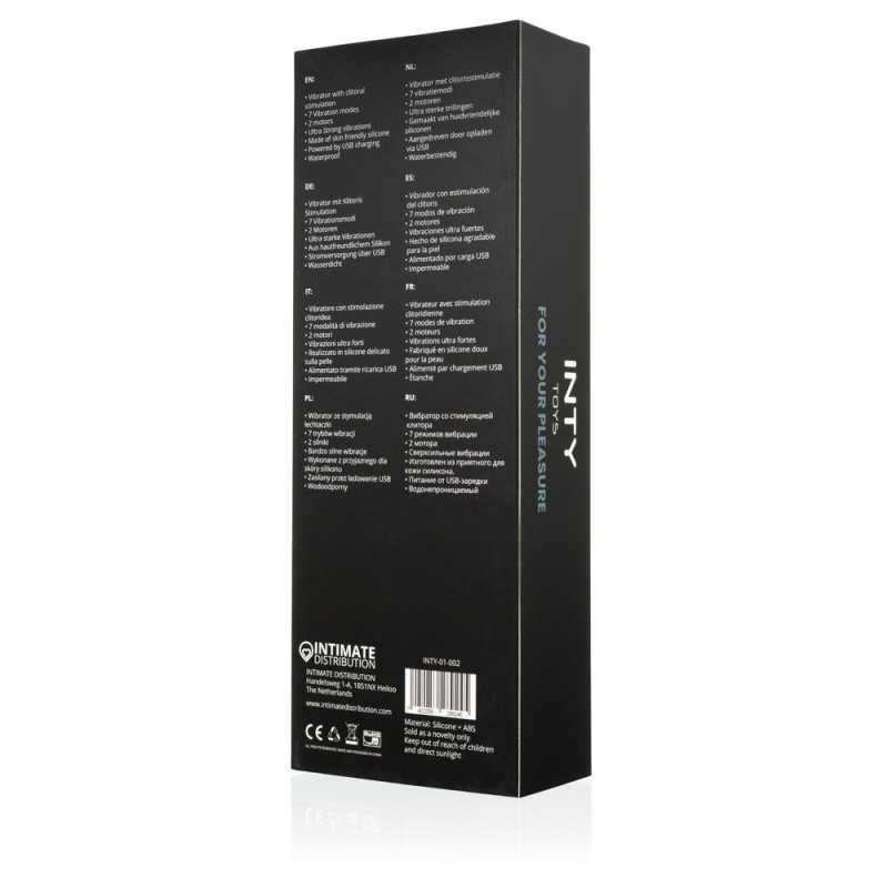 Peak Vibrador Doble Recargable 7 modos